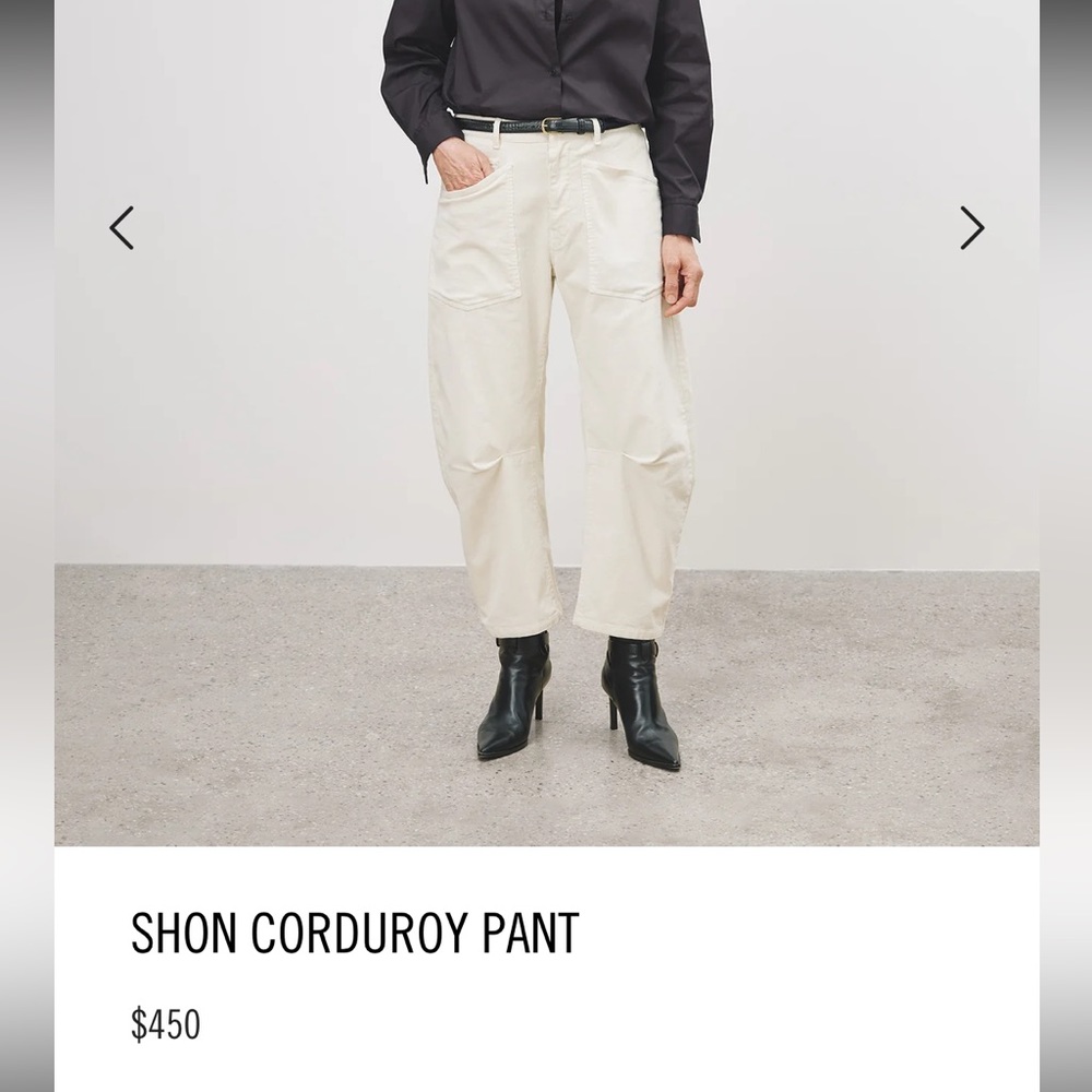 Nili Lotan Corduroy Pants